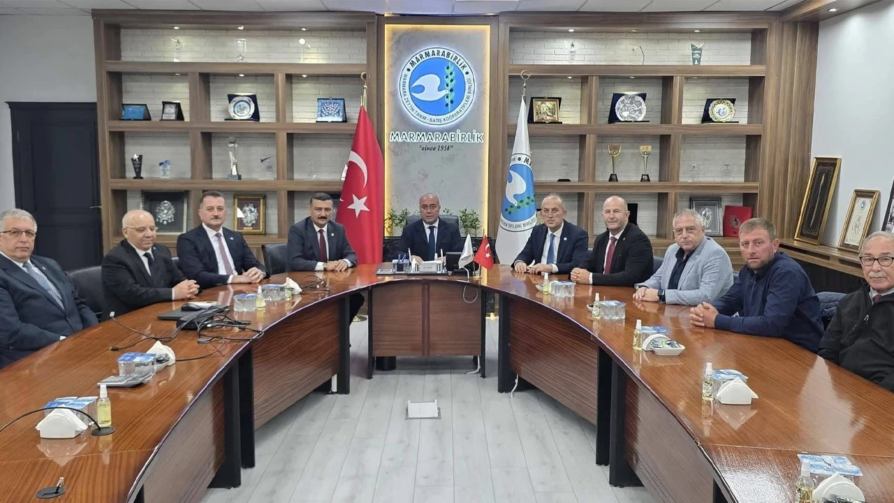 İYİ Parti Heyetinden Marmarabirlik’e Ziyaret