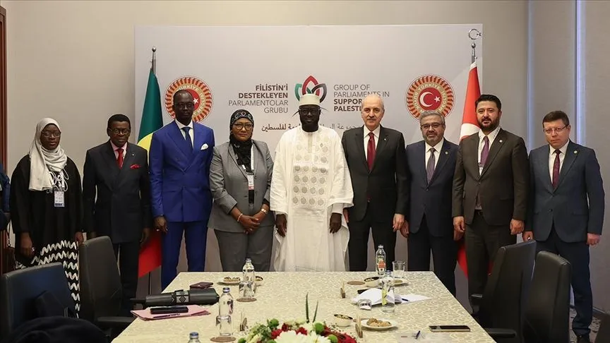 TBMM Başkanı Kurtulmuş, İstanbul'da Senegal Ulusal Meclis Başkanı Ndiaye ile görüştü