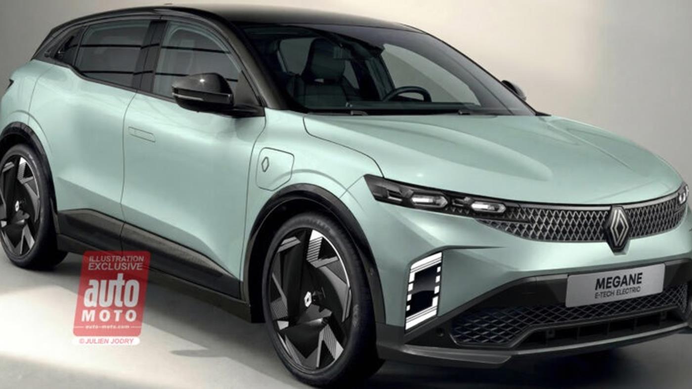 Yeni 2026 Renault Megane E-Tech geliyor: İşte beklenen tasarımı