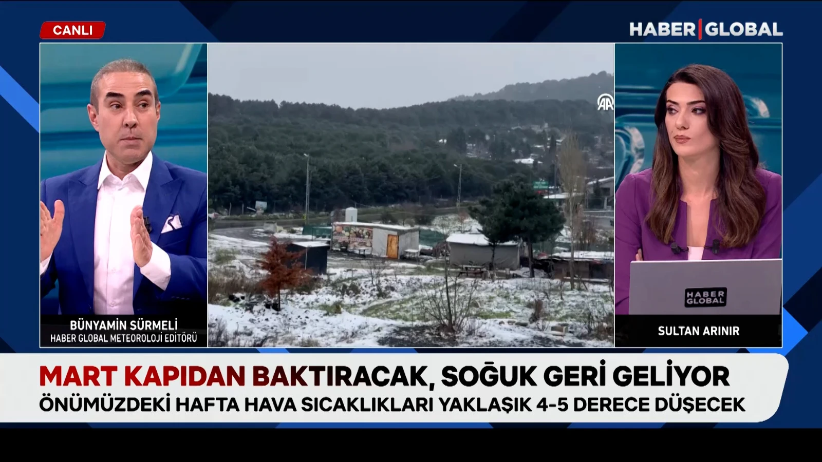 Mart kapıdan baktıracak, soğuk geri geliyor!