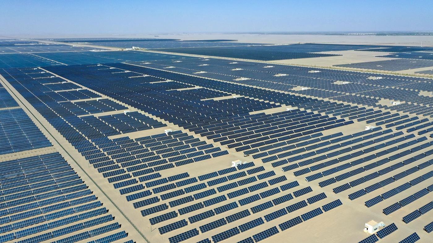 Çin'in güneş enerjisi kapasitesi 1 TW'ı aştı