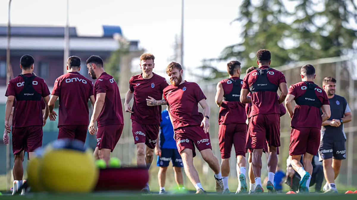 Trabzonspor'da Fenerbahçe maçı hazırlıkları