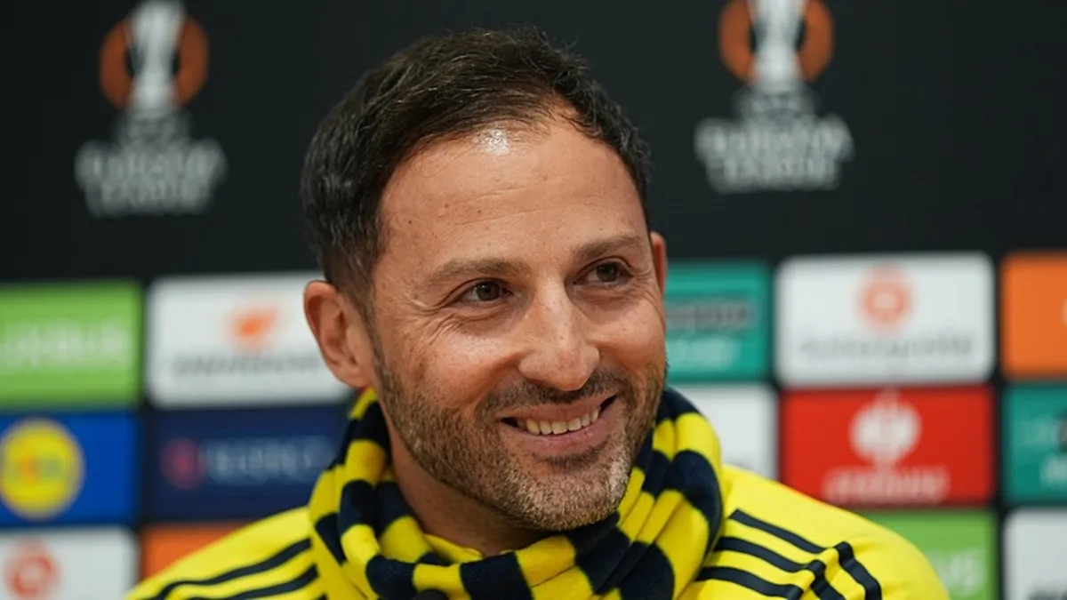 Tedesco röportaja Türkçe başladı! "Evet çok zor maç"