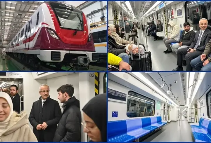 Gayrettepe–İstanbul Havalimanı metrosunda yolcu rekoru kırıldı
