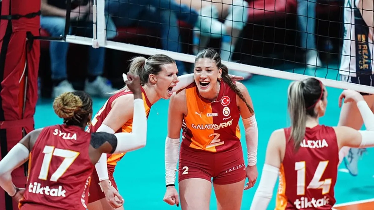Voleybol Cev Kupası'nda şampiyon Galatasaray Daikin
