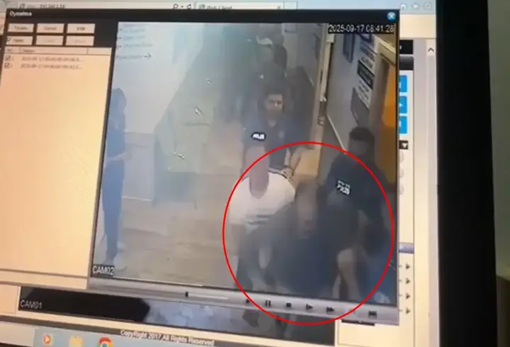 Aile hekimini darbeden hasta yakını tutuklandı; olay kamerada
