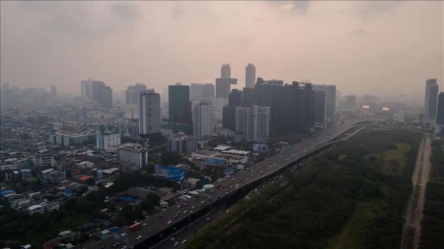 Tayland'da hava kirliliği ciddi derecede zararlı seviyelere ulaştı