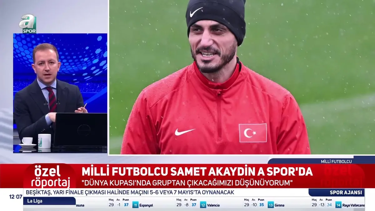 Samet Akaydin’den Dünya Kupası yorumu: Gruptan rahat bir şekilde çıkacağız!