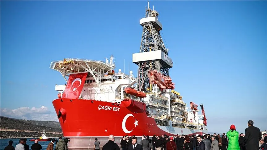 Çağrı Bey sondaj gemisi ilk görev yeri Somali'ye uğurlandı 