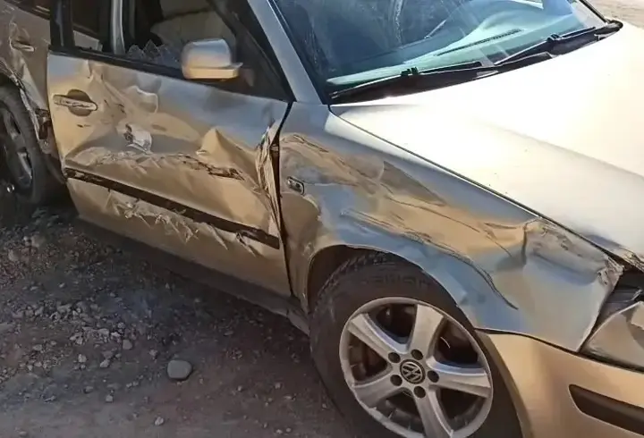 Elazığ’da otomobil ile kamyon çarpıştı: 1 yaralı