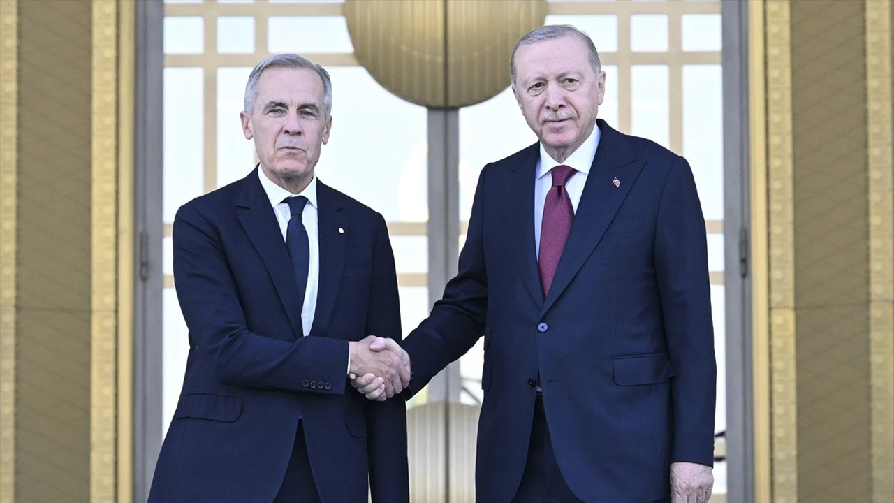 Cumhurbaşkanı Erdoğan, Kanada Başbakanı Carney'i Resmi Törenle Karşıladı