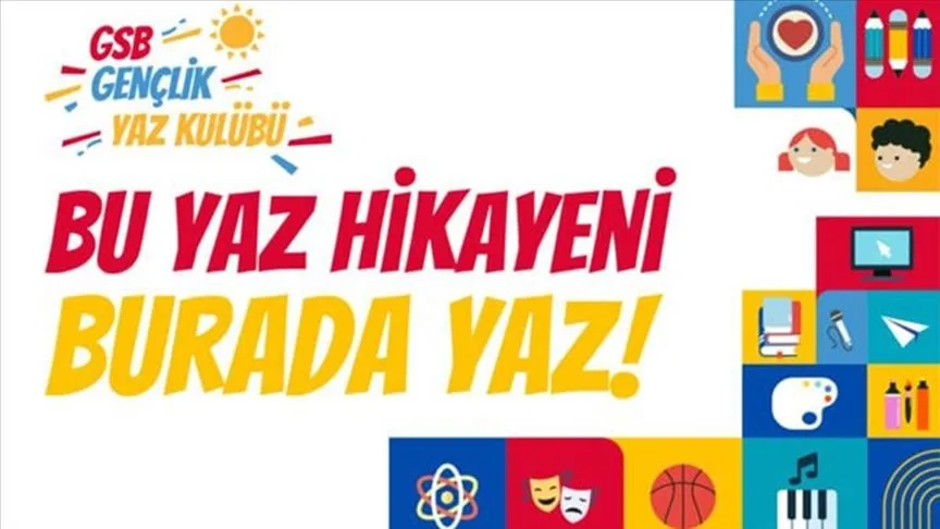 GSB Gençlik Yaz Kulübü Programı bu yıl da 81 ilde ücretsiz olarak hayata geçirilecek