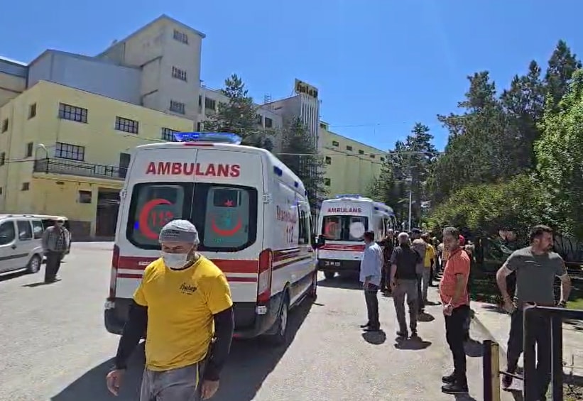 Un fabrikasında korkutan patlama: Yaralılar var