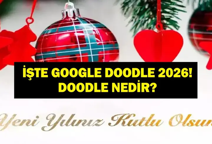 GOOGLE’DAN 2026 YILBAŞI DOODLE’I: Sanal Medyada Gündem Oldu! İşte Google 2026 Yılbaşı Doodle Tasarımı...