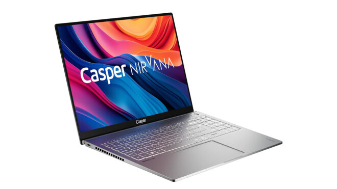Yapay zeka destekli dizüstü bilgisayar: Casper Nirvana S100
