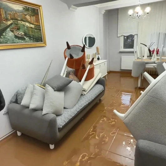 Beykoz’da Sağanak Sonrası Evin Hali İçler Acısı: 'Yardım Talep Ediyorum'