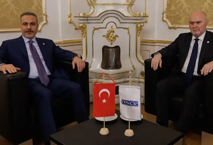 Dışişleri Bakanı Hakan Fidan, AGİT Genel Sekreteri Sinirlioğlu ile görüştü