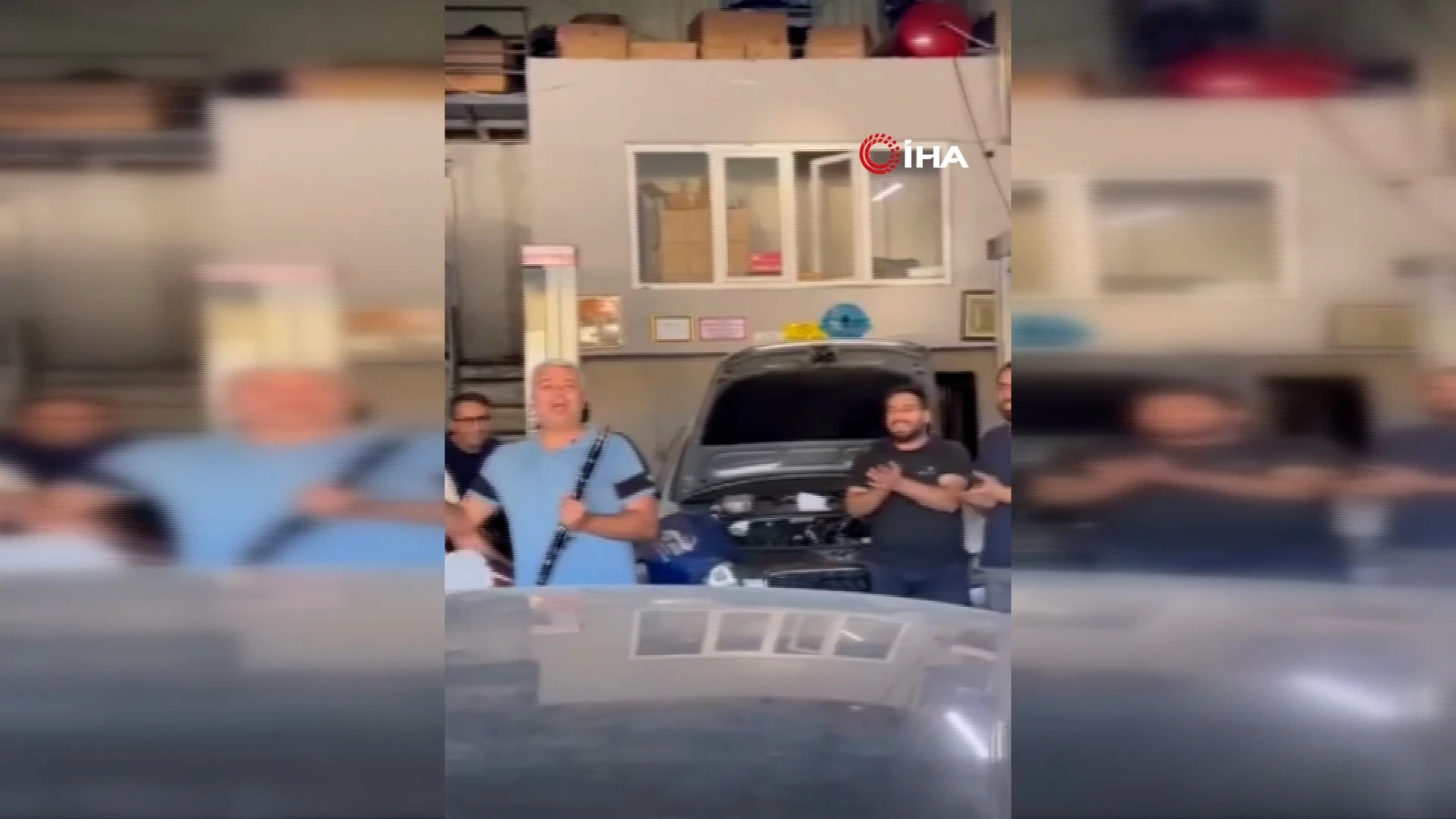 Elazığ'da sanayide renkli anlar: Davul zurnayla teslim aldı