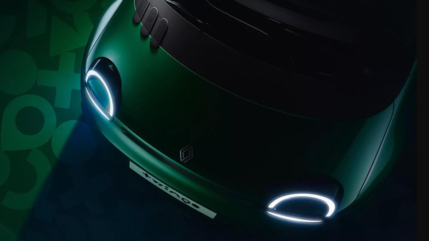 Elektrikli Renault Twingo'nun yeni ipucu görselleri paylaşıldı