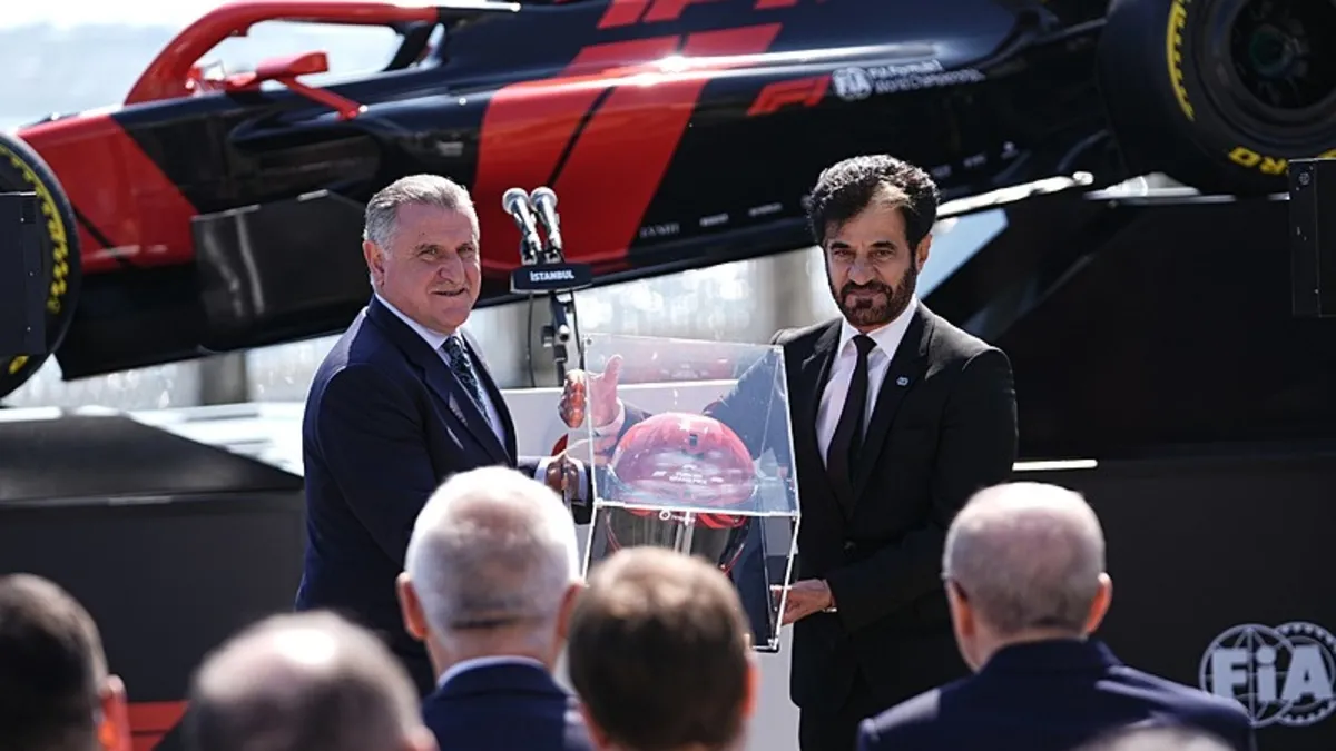 Gençlik ve Spor Bakanı Osman Aşkın Bak: Bu vizyonla Formula 1 artık burada