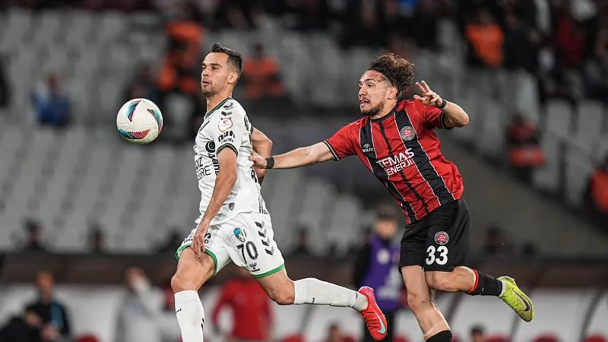 Solwie Energy Fatih Karagümrük 1-1 Kocaelispor | MAÇ SONUCU - ÖZET