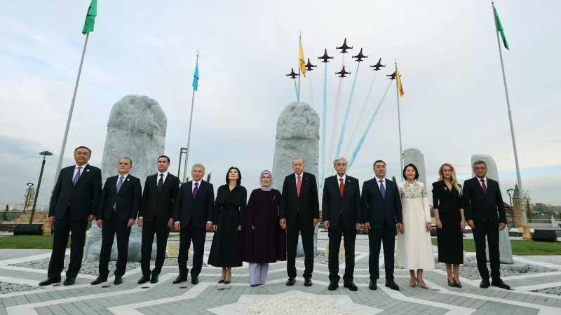 Türk Devletleri Medeniyet Parkı Açılıyor: Cumhurbaşkanı Erdoğan Ve Tdt Liderleri Beştepe’deki Tören Alanında