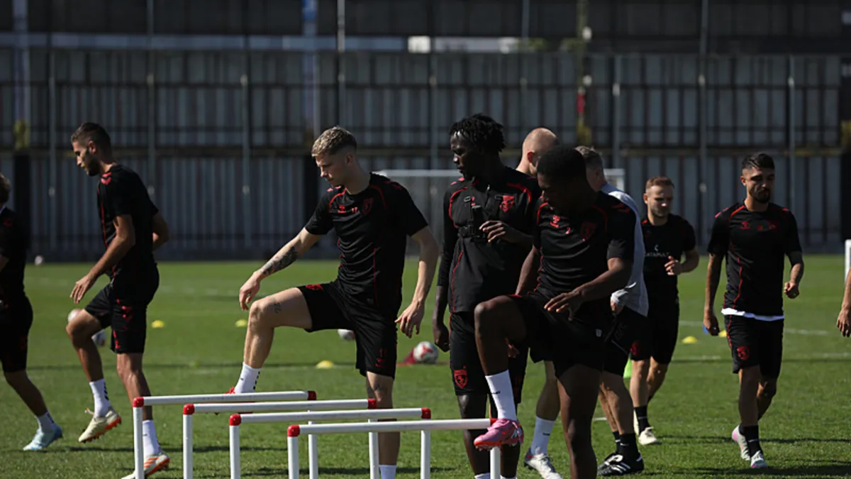 Samsunspor'da Gaziantep FK hazırlıkları sürdü