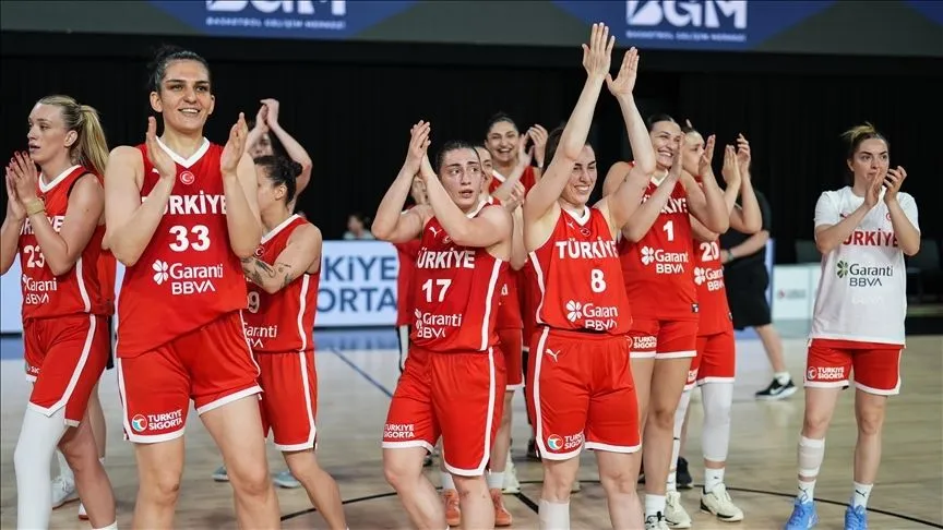 A Milli Kadın Basketbol Takımı İsviçre'yi mağlup etti