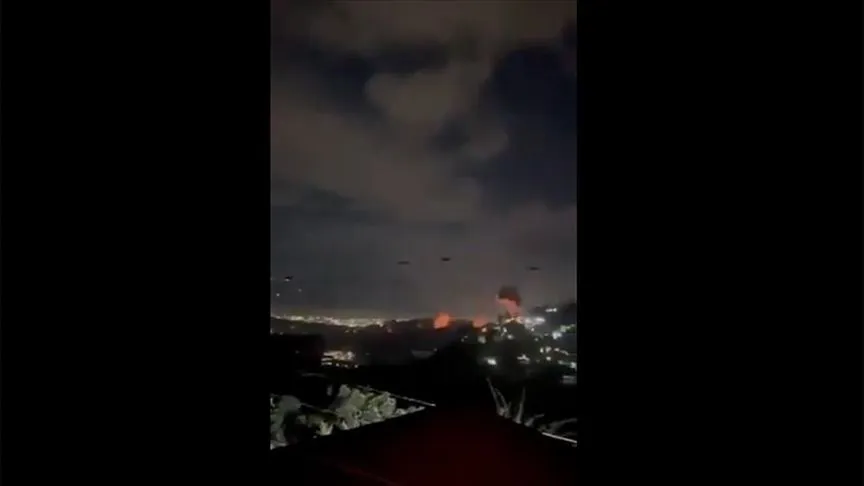 Venezuela'nın başkenti Caracas'ta patlama meydana geldi