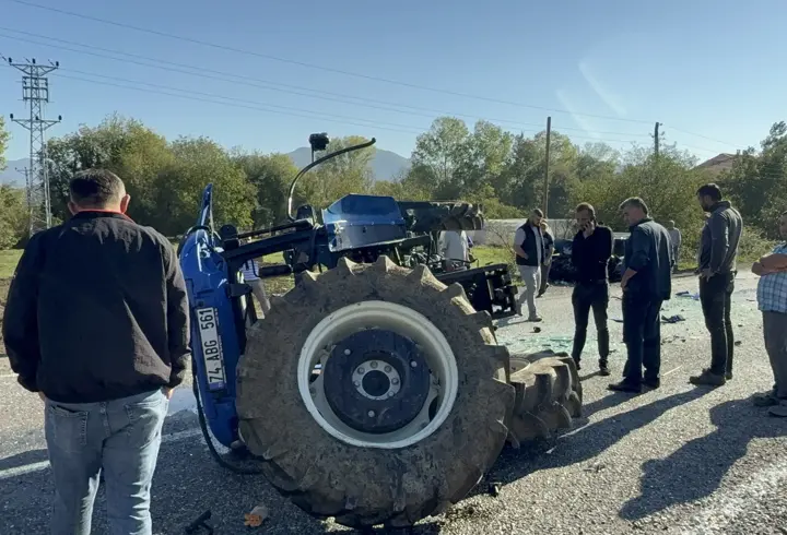 Bartın’da zincirleme kaza: 4 yaralı