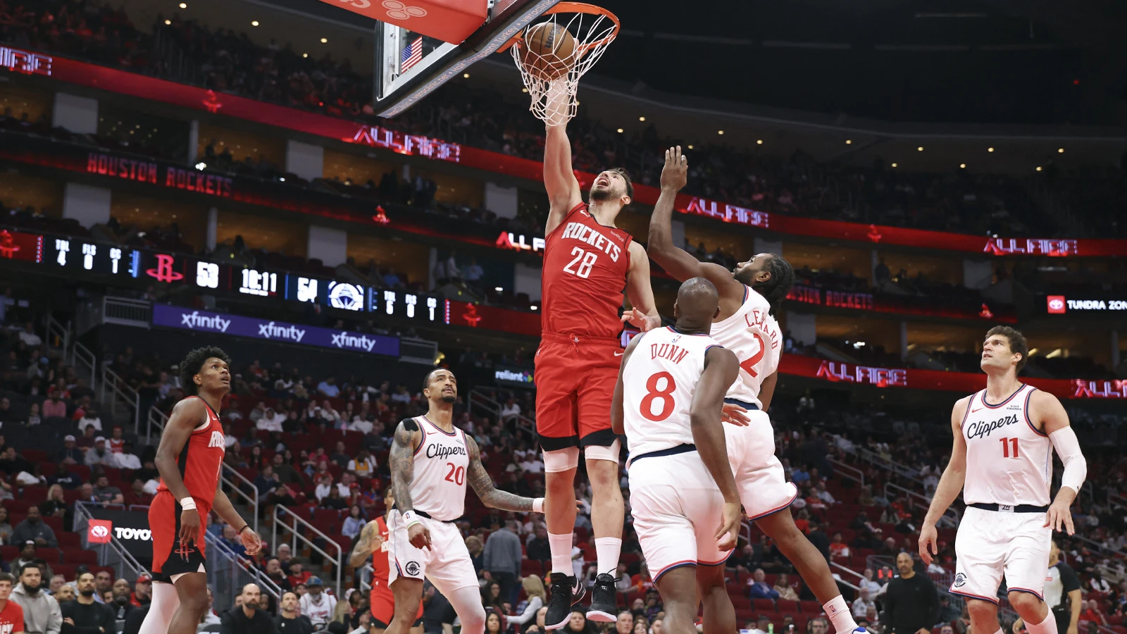 All-Star'a seçilen Alperen Şengün'den şov! Houston Evinde Clippers’ı yendi