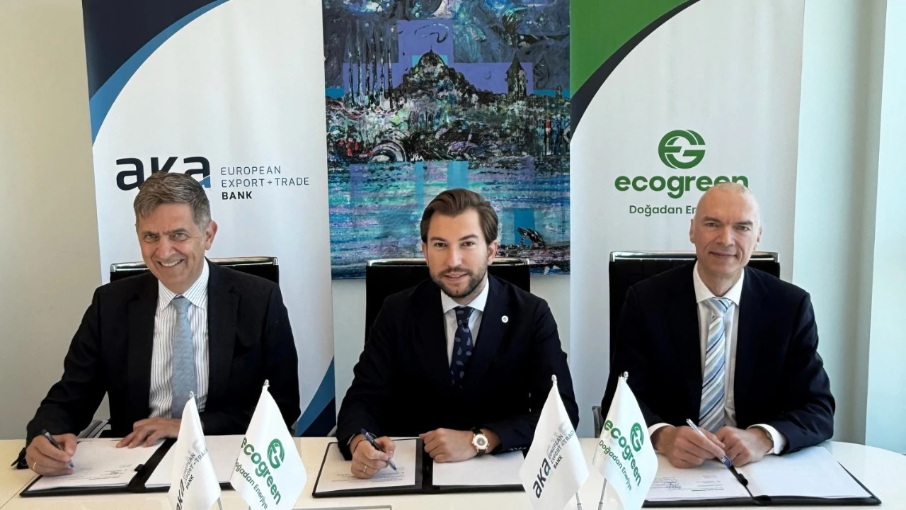 Ecogreen Enerji Holding 76,7 milyon Euroluk finansman sözleşmesi imzaladı