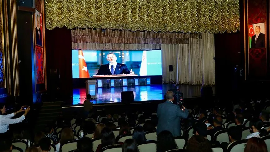 Nahçıvan'da Azerbaycan basınının 150. yılı dolayısıyla konferans düzenlendi