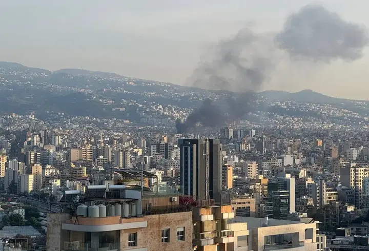 SON DAKİKA HABERİ: İsrail'den Beyrut'a hava saldırısı