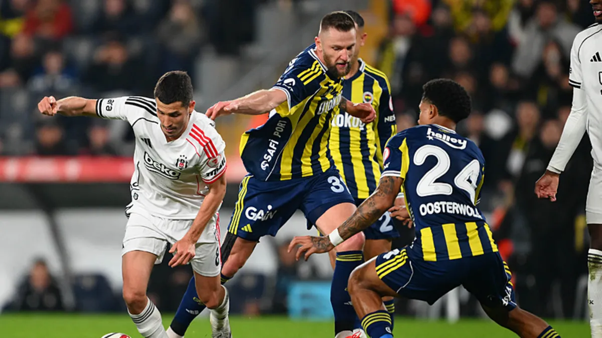 Beşiktaş kupa derbisinde Fenerbahçe'yi uzatmalarda devirdi: 2-1