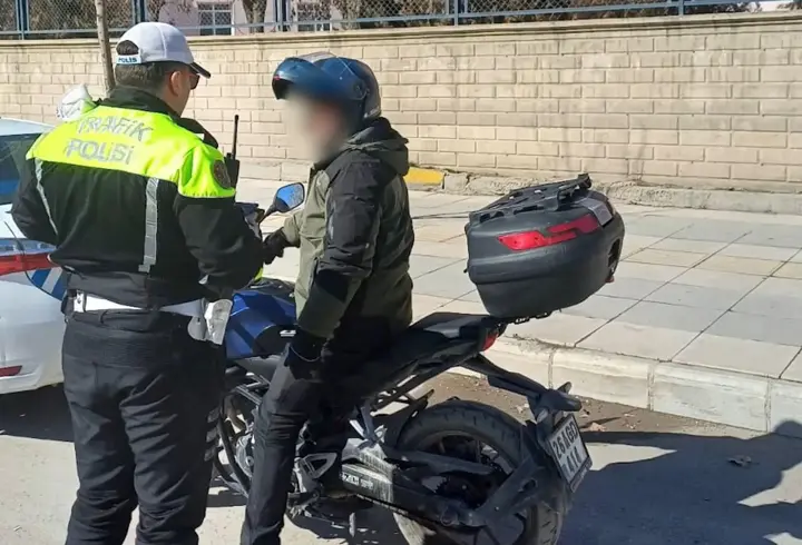Elazığ’da, 2 ayda 3 bin 234 motosiklet ve sürücüsü incelendi