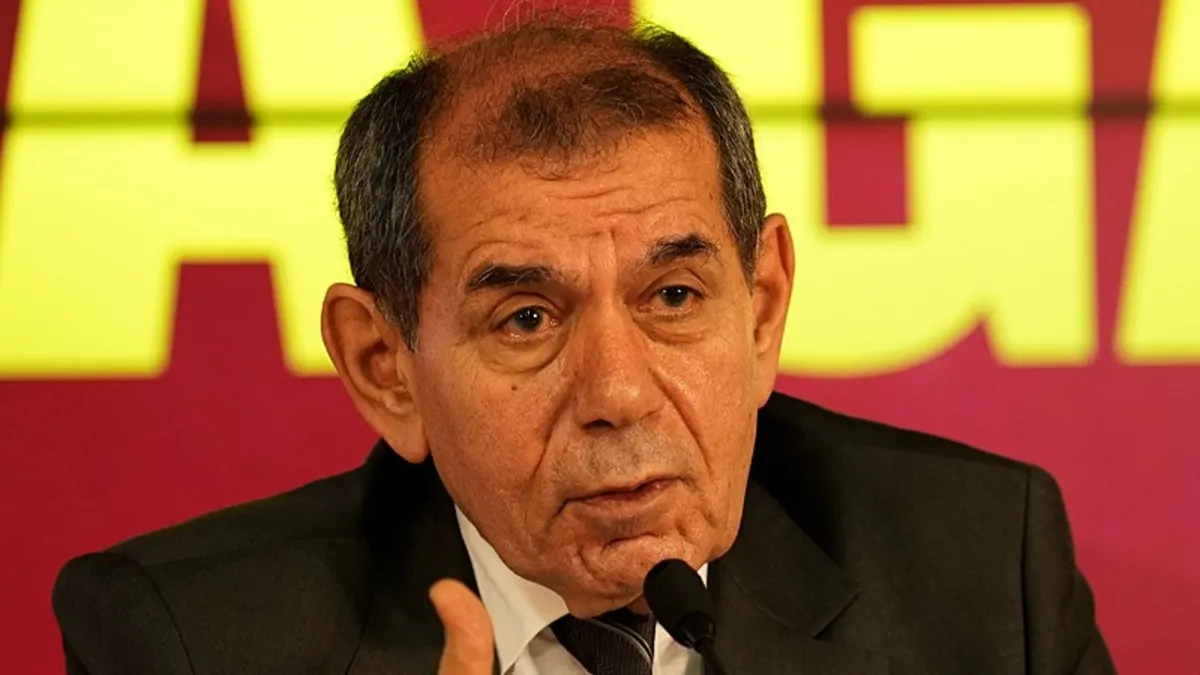 Galatasaray Başkanı Dursun Özbek'ten Okan Buruk açıklaması!