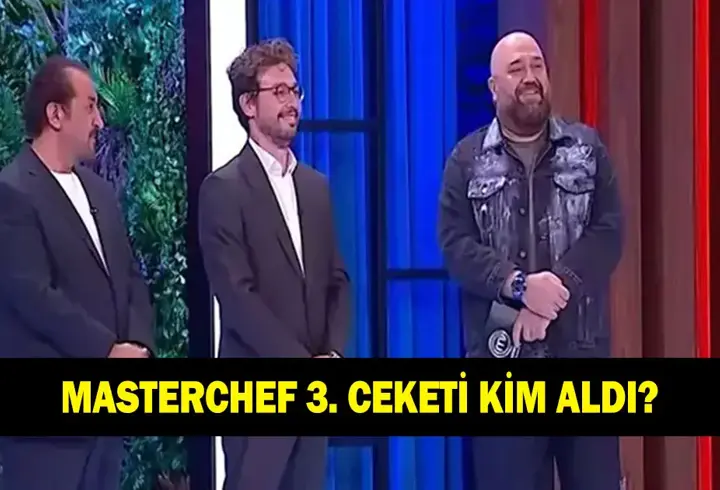 MasterChef'te üçüncü ceketi kim giydi? 2 Aralık Salı 3. ceketi giyen yarışmacı