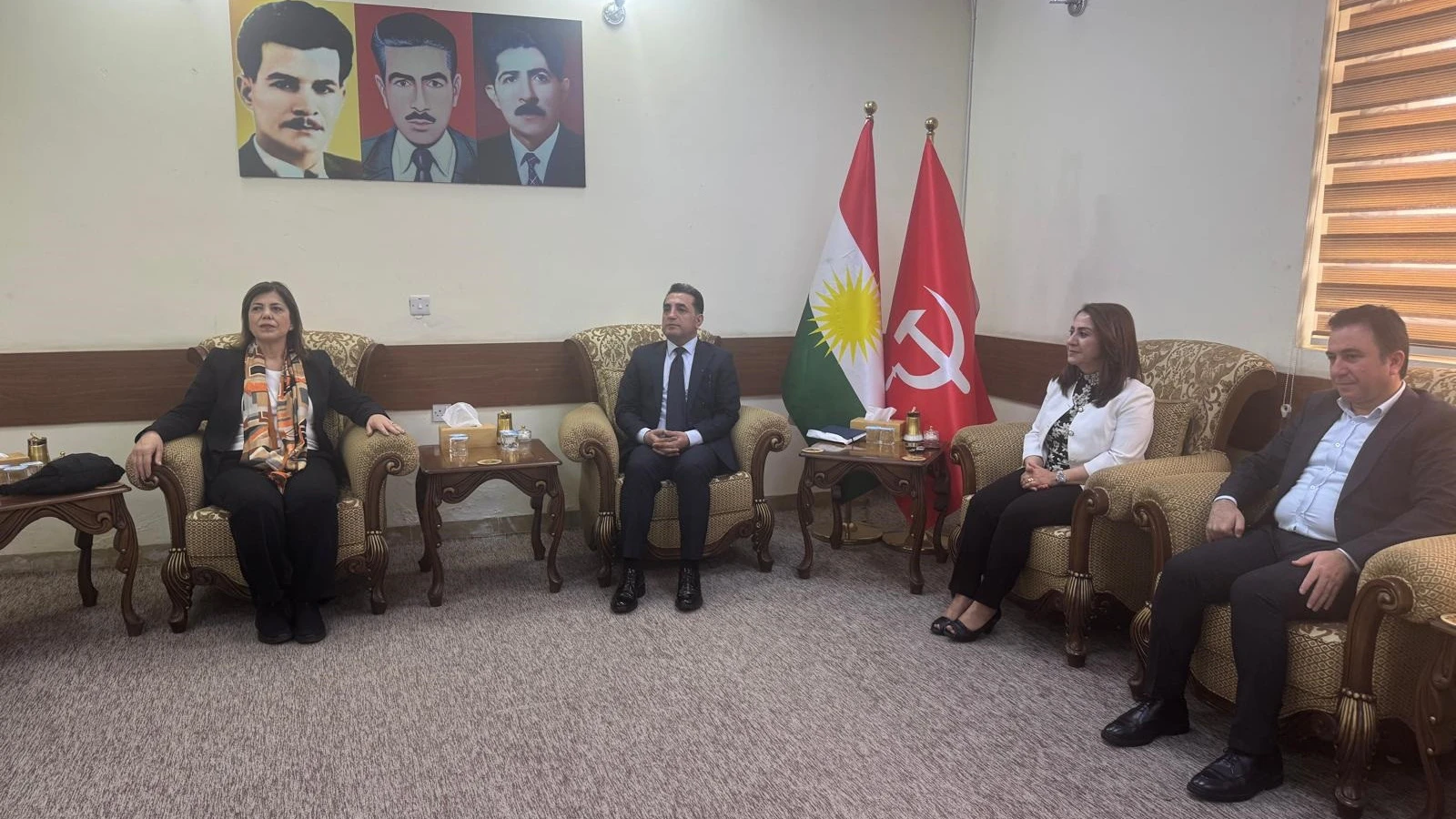 DEM Parti, DBP ve HDK heyetinden Erbil ziyareti