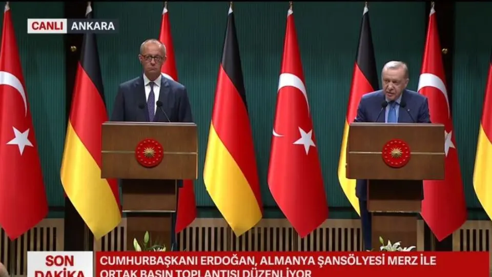Erdoğan: Almanya ile ticaret hacmini 60 milyar dolara çıkarmayı hedefliyoruz