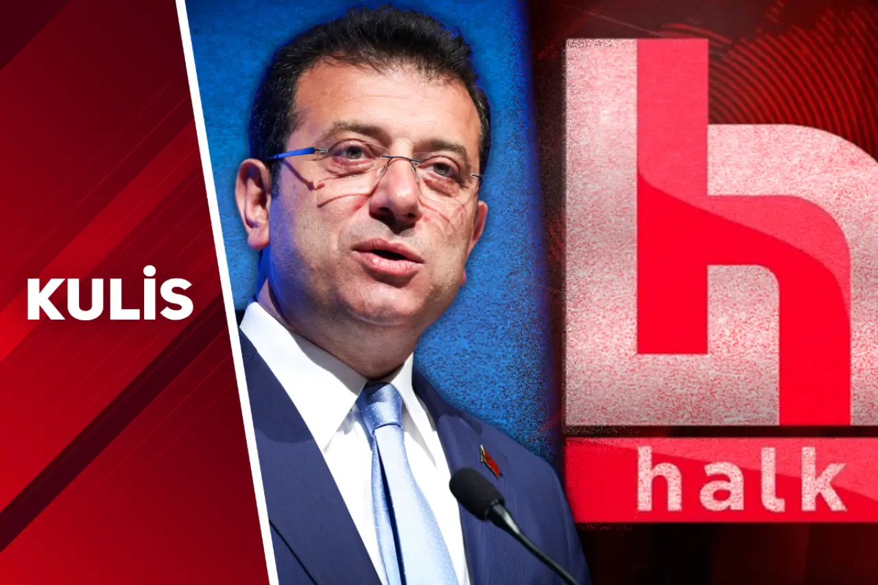 İmamoğlu konuşmaya başlayacakken Halk TV kapatıldı'| KULİS