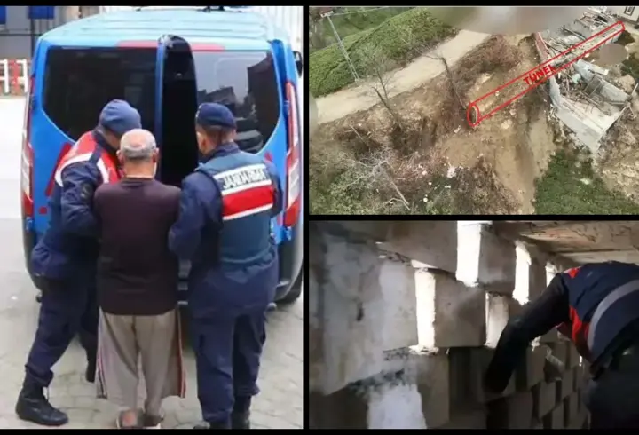 4 yıldır aranıyordu: Evindeki gizli tünelde yakalandı! Jandarmaya ateş ederek kaçmaya çalıştı...