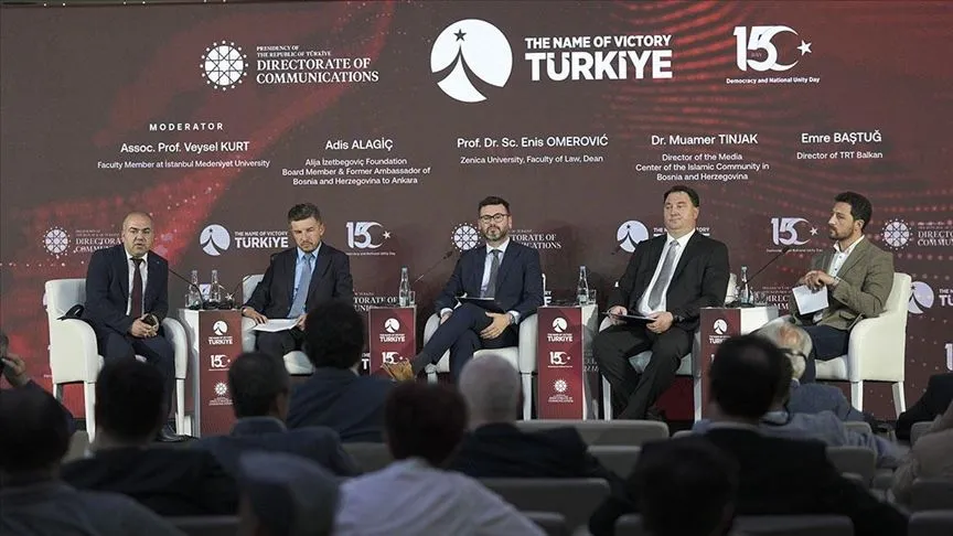 Bosna Hersek'te "Zaferin Adı Türkiye" paneli düzenlendi