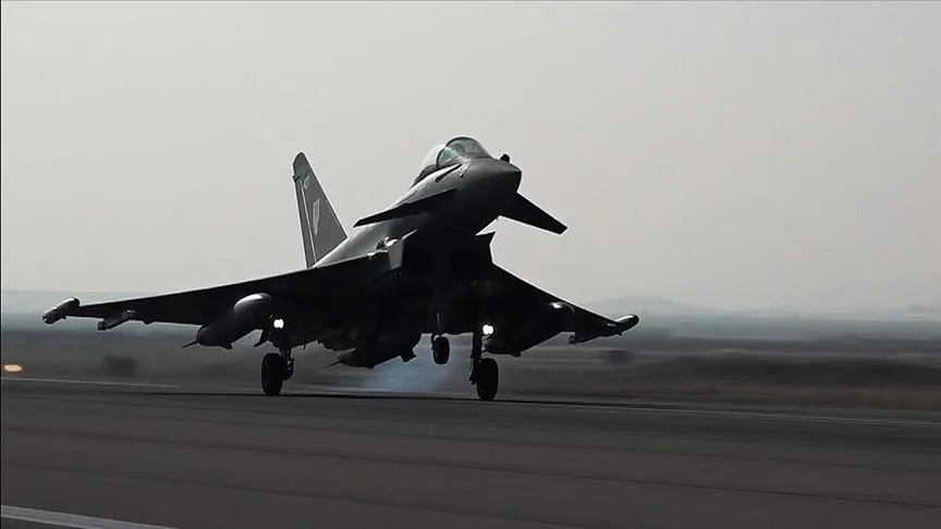 İngiltere, Katar'a 4 Typhoon savaş uçağı daha göndereceğini duyurdu