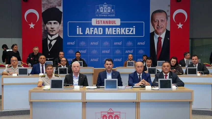 İstanbul'da Afet Koordinasyon Toplantısı Düzenlendi