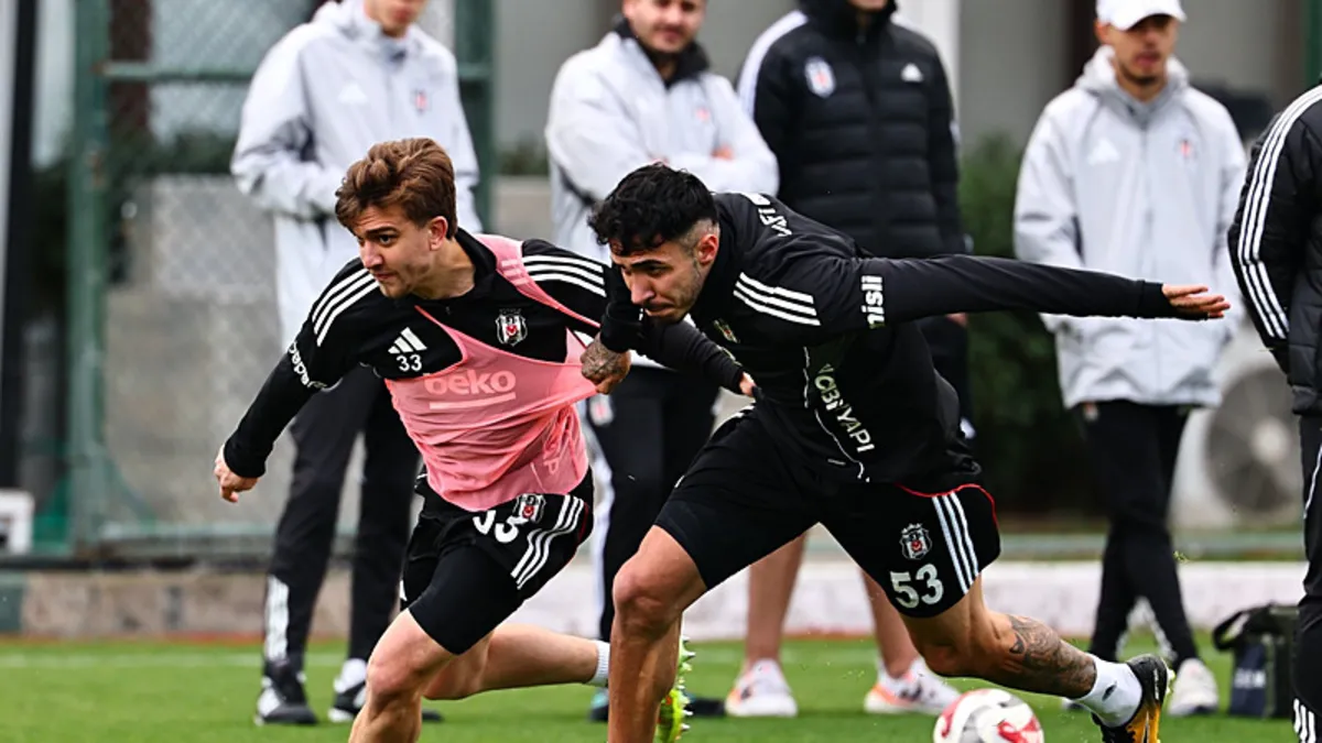 Beşiktaş'ta Trabzonspor maçı hazırlıkları devam etti