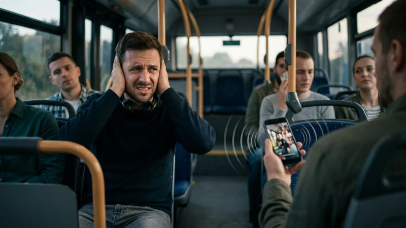 Otobüslerde Yüksek Sesli Müzik Dinleyenlere Ceza Kesilecek