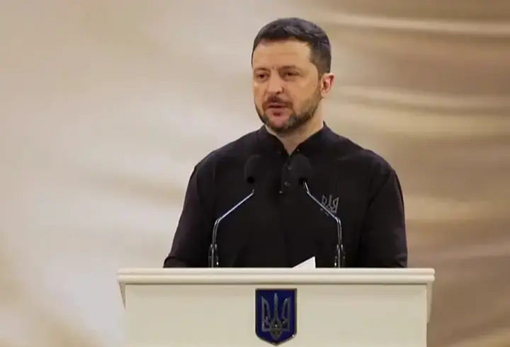 Beyaz Saray'da gündem olmuştu: Zelenski'den takım elbise esprisi