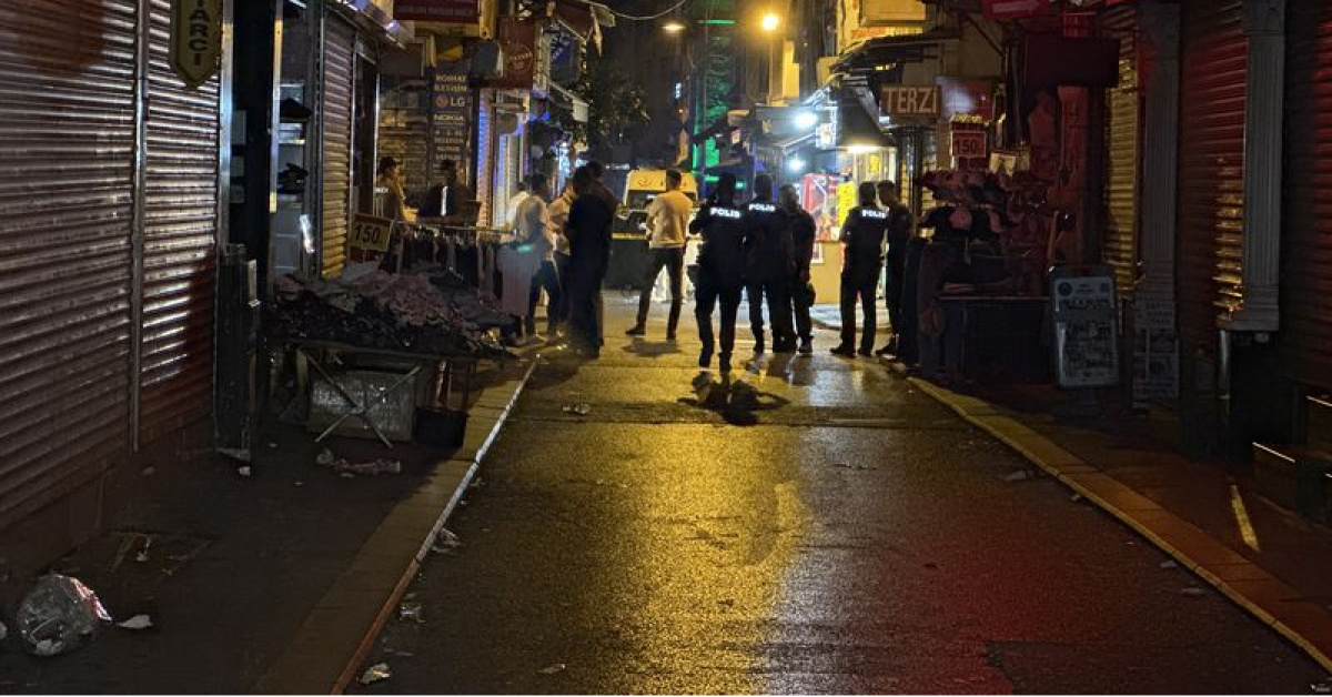 Esnaf kavgası kanlı bitti: 1 ölü, 1 yaralı