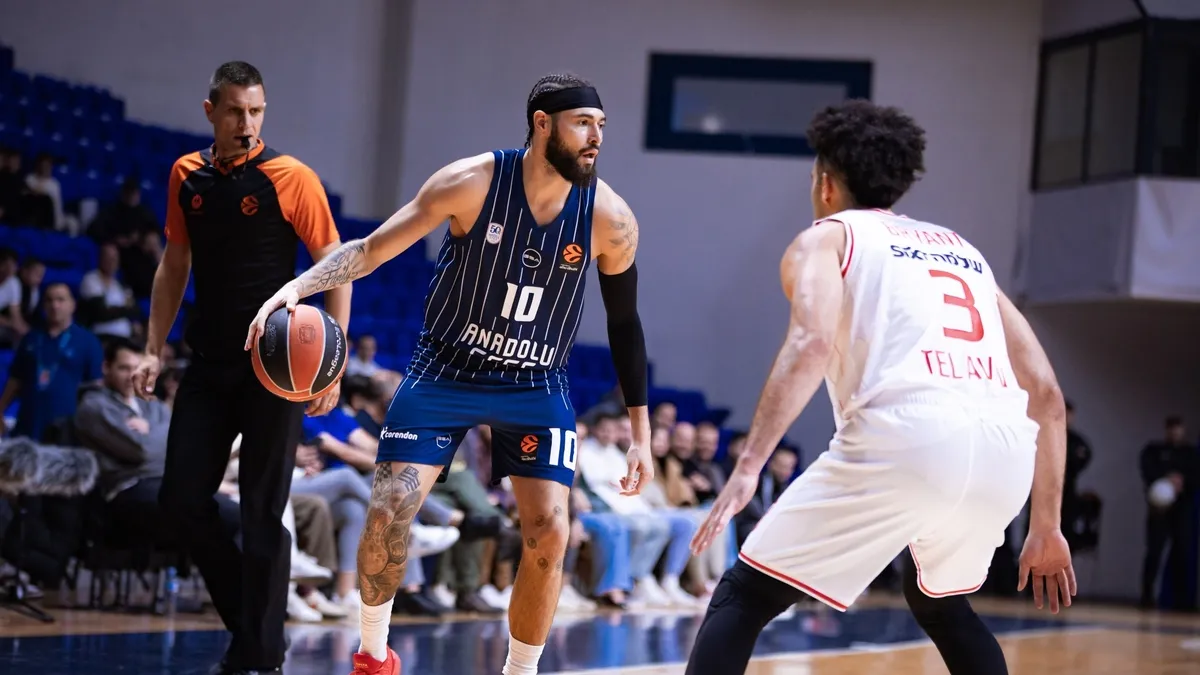 Anadolu Efes 81-87 Hapoel Tel Aviv (MAÇ SONUCU-ÖZET)